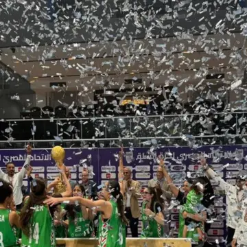 سبورتنج يهنئ «سيدات السلة» بلقب كأس مصر.. ومكافآت استثنائية للفائزات